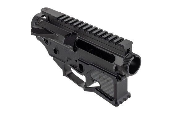 Fortis Manufacturing License Gen II Billet AR15 receiver set features carbon fiber inserts